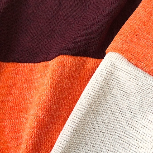 SOLD ⵗⵂⵗ Colorblock Cardigan Duster Sweater - Picture 7 of 8